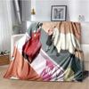 Spy x family Cartoon anime Kawai Throws Blanket Kid Super Home Soft Flannel Blanket for Travel Bedding Blanket for Birthday Gift