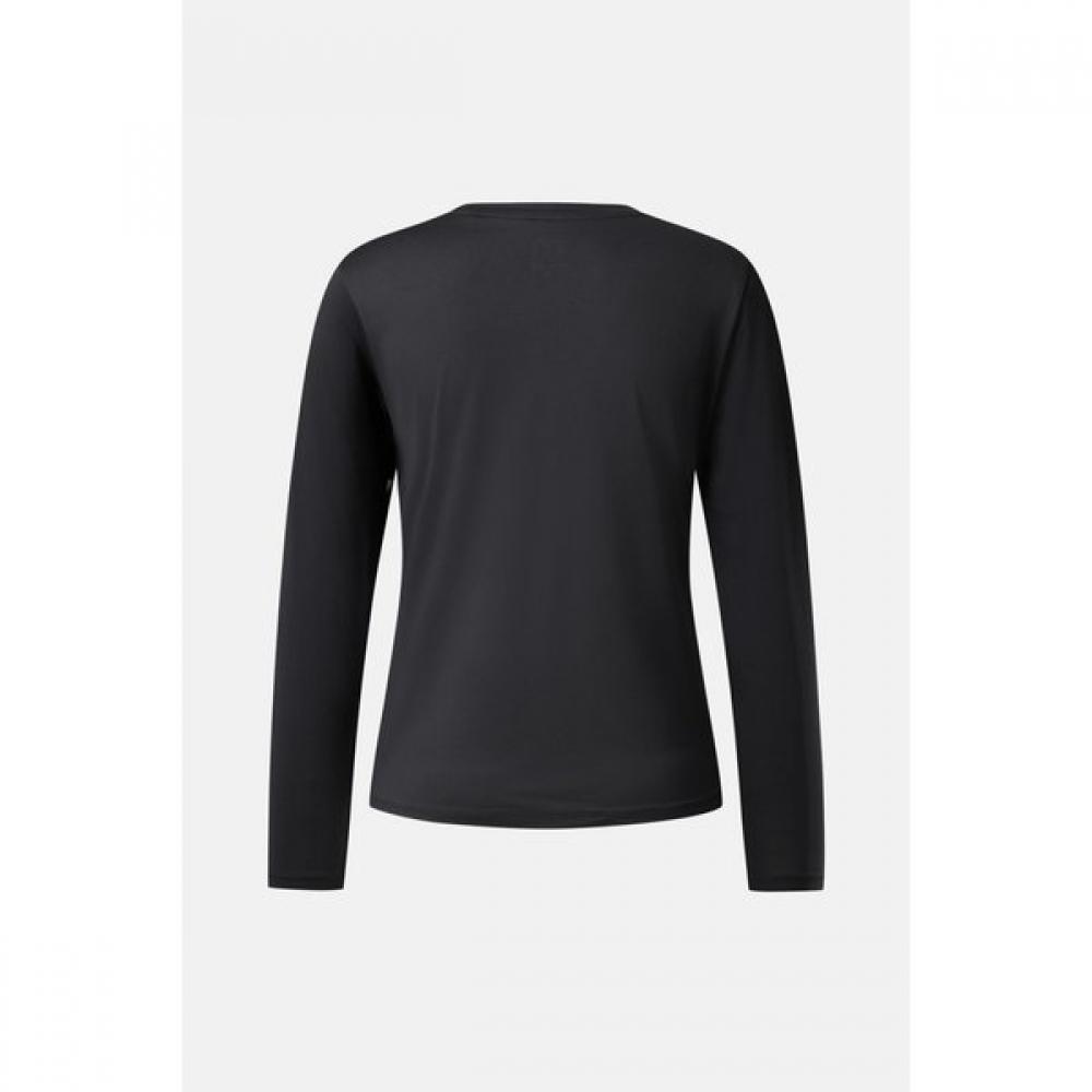 KOLON SPORT Women S Sleeve Hybrid Long Sleeve T ShirT jkTbm25282blk