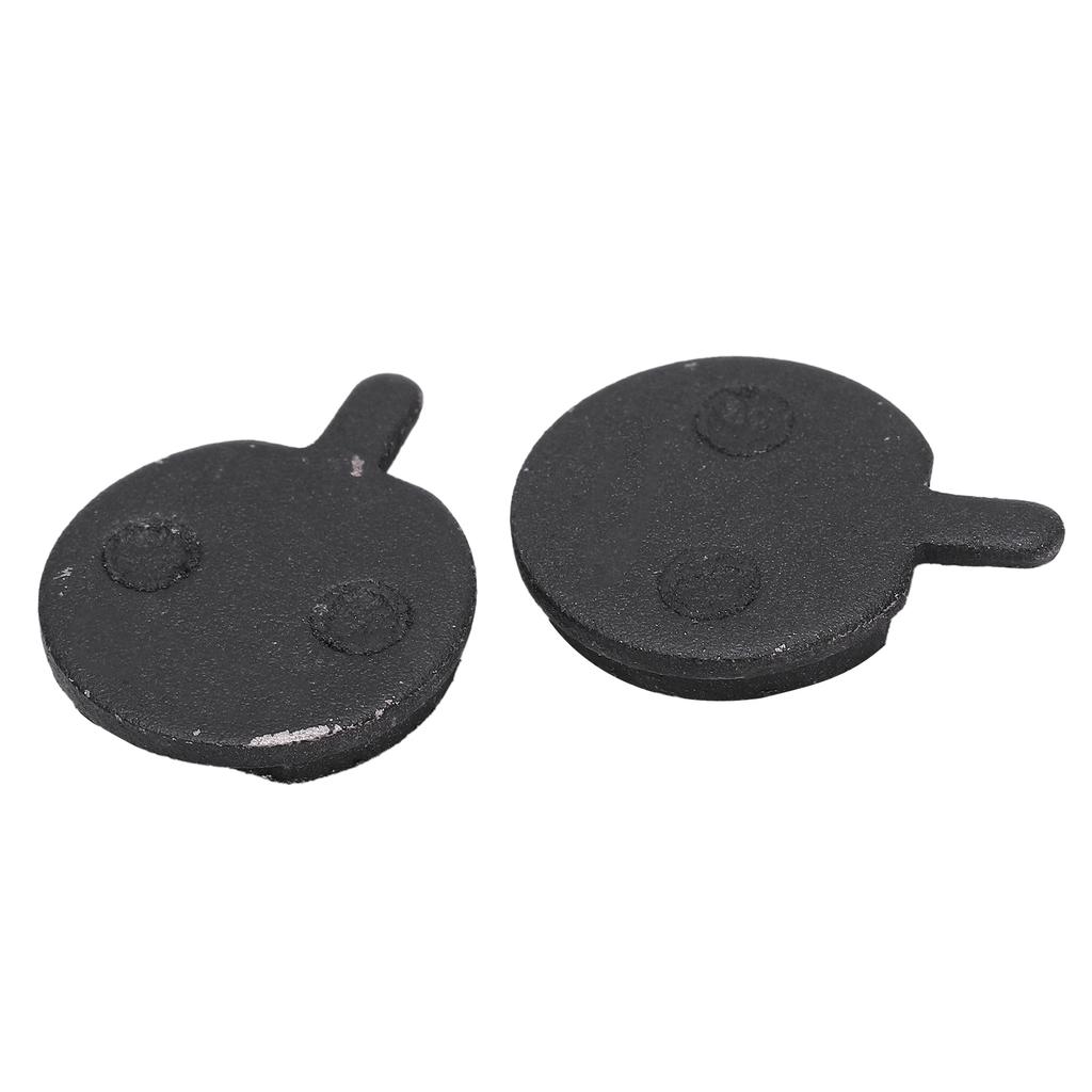 CANSUCC 2pcs Bicycle Disc Brake Pads Resin and Semi Metallic Round Mountain Bike Brake Pads for JAK‑5