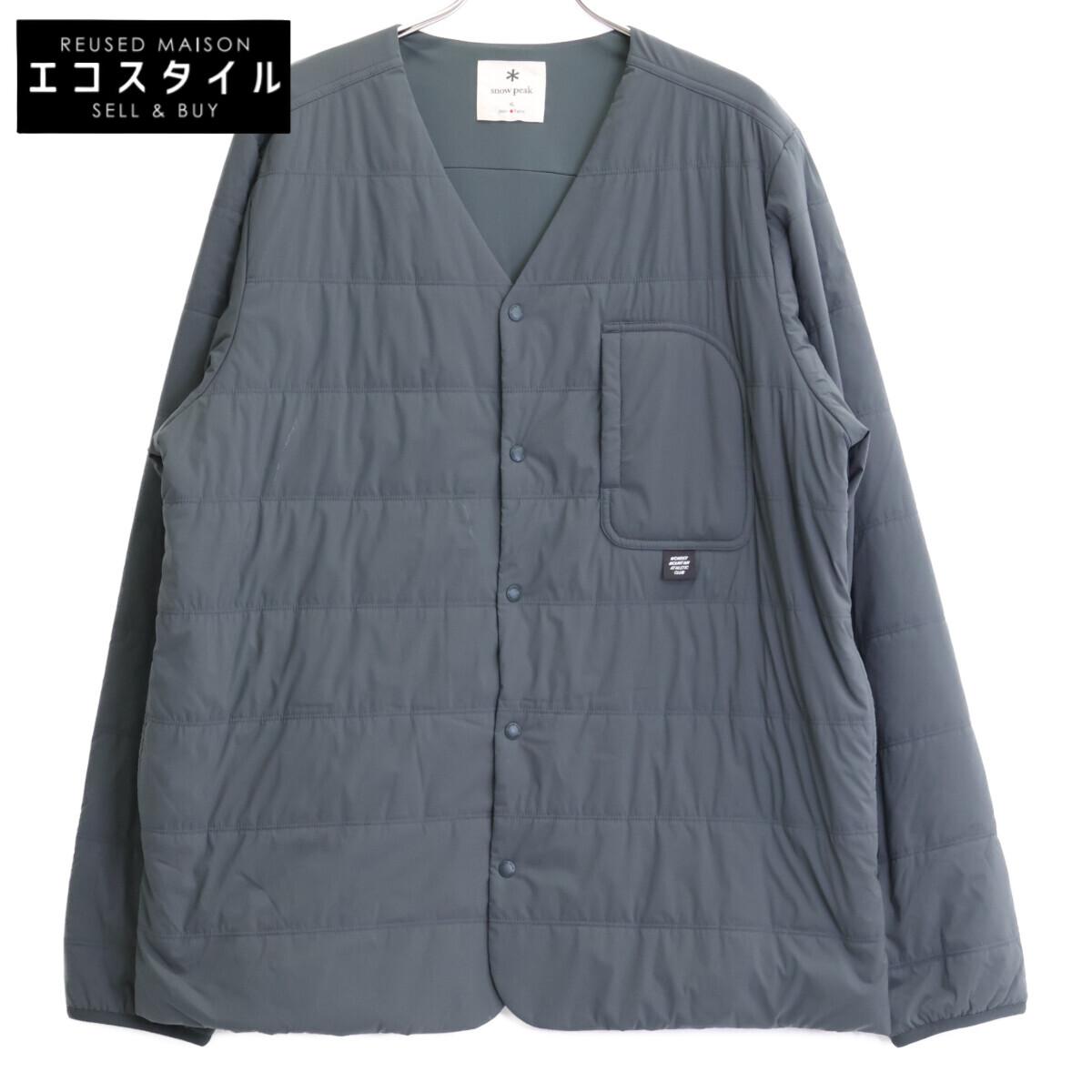

snowpeak [W.Mountain Exclusive] Khaki Flexible Insulated Cardigan Jacket XL khakiUsed