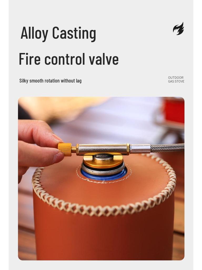 Mini Portable Foldable Outdoor Camping Stove with Square Burner