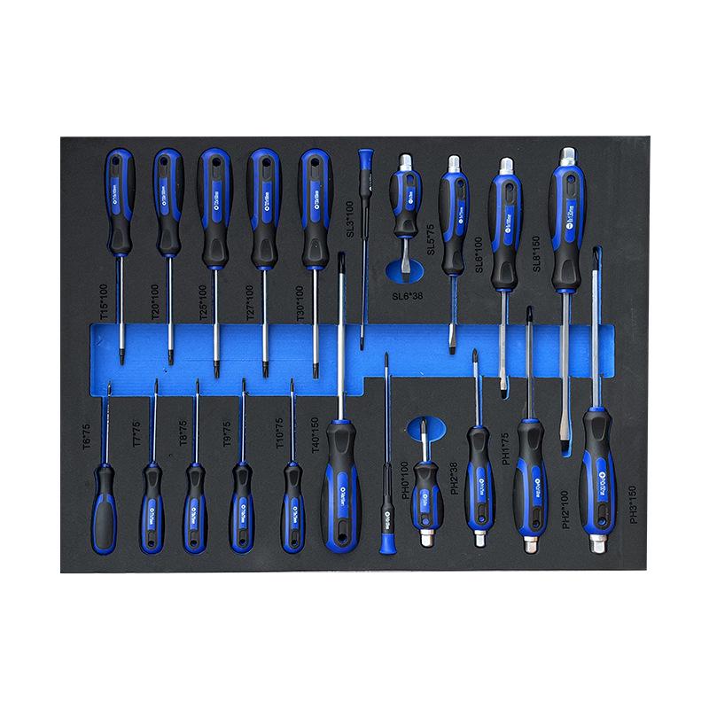 245-Piece EVA Tool Tray Set for Mechanics - Portable Car Repair and Workshop Maintenance Tools