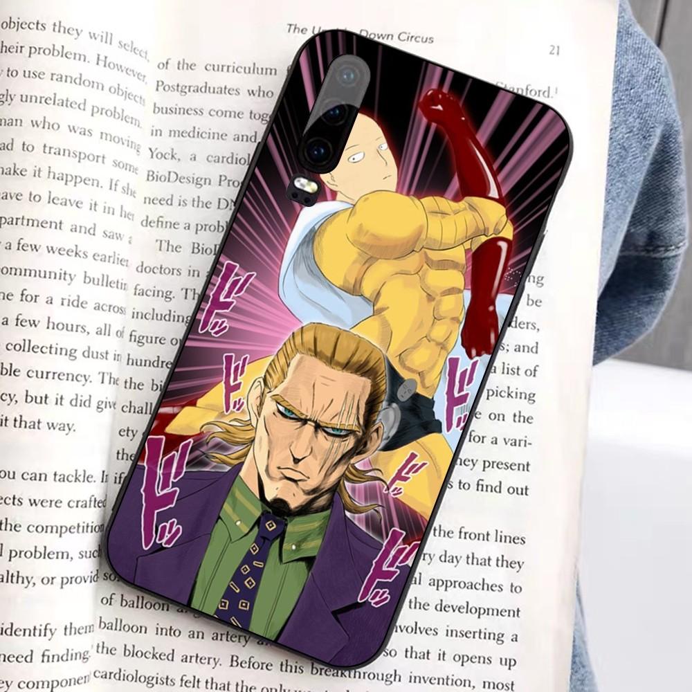 One P-Punch Man Saitama Phone Case For Huawei Honor 10 Lite 9 20 7A 9X 30 50 60 70 Pro Plus Soft Silicone Cover