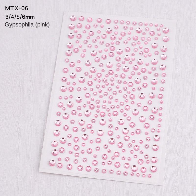1Pcs Music Festival Party Face Jewelry Decoration Rhinestone Crystal Kids Toy DIY Diamond Stickers Eye Makeup Self-adhesive Nail