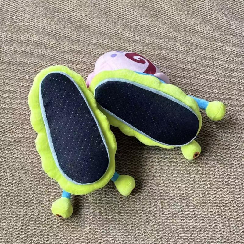 Snail Slippers Comfortable Velour Home Shoes Unisex