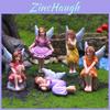 Flower Fairy Resin Figurine Handcrafted Garden Decor Angel Gift For Birthday And Holiday