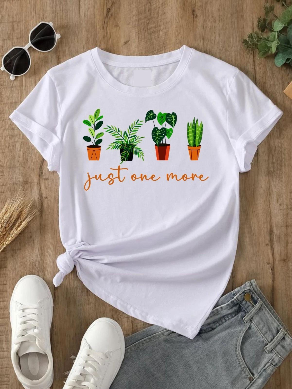 Just One More Plant T Shirt Gardener House Men/Women Plant Joke Meme Top Tee XL