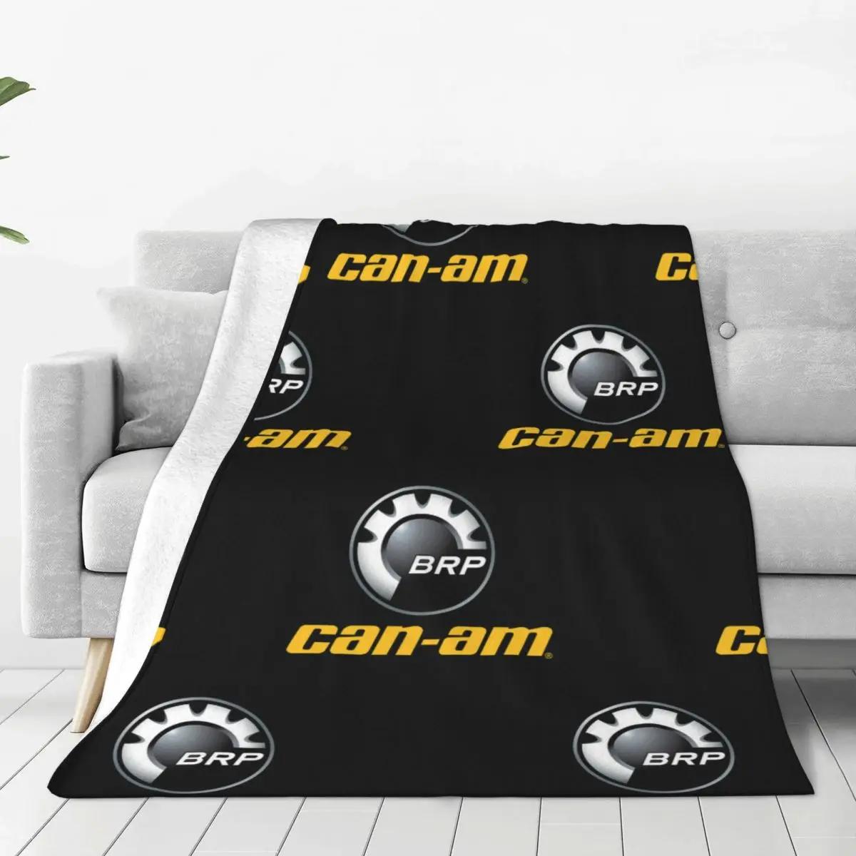 

Can Am BRP Moto Racing Canam Blankets Flannel Awesome Soft Throw Blankets for Bedding Lounge Textile Decor 100x150cm