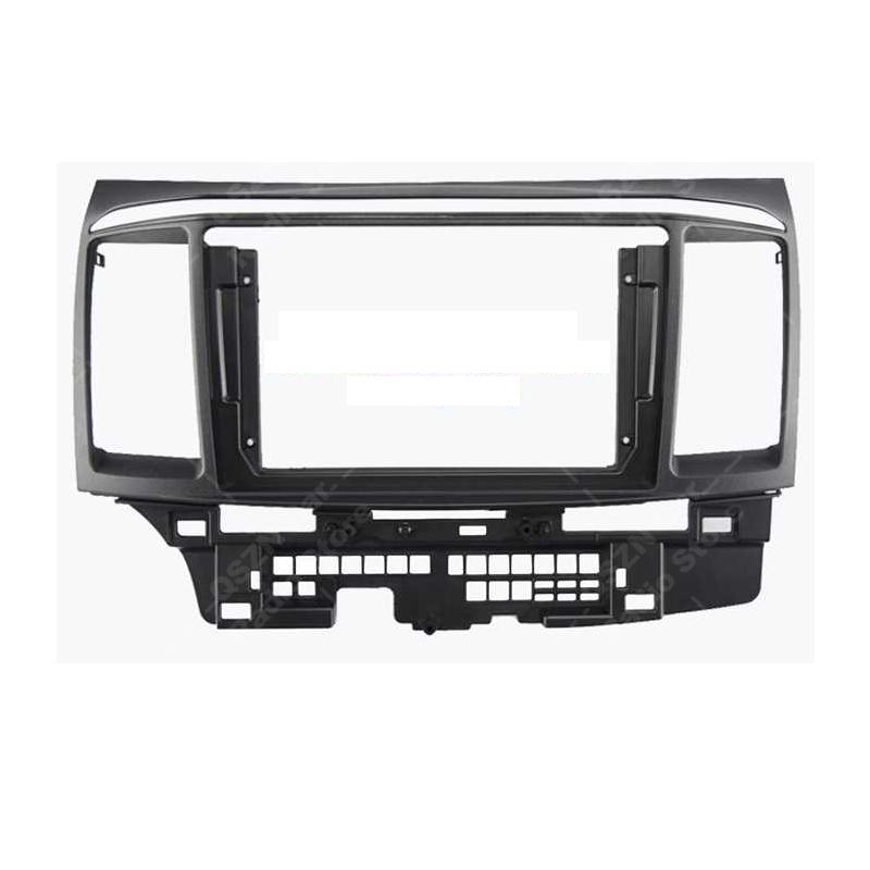 9 Inch Car Radio Frame Fascia For Mitsubishi Lancer Fortis 2007+ Proton Inspira 2010+ Auto Stereo Panel Dashboard Mount Kit