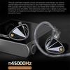 Professional Acoustics Tuning 3 Dynamic Driver Earphones Adjustable Rotating Design Braideds Cable For Audiophiles
