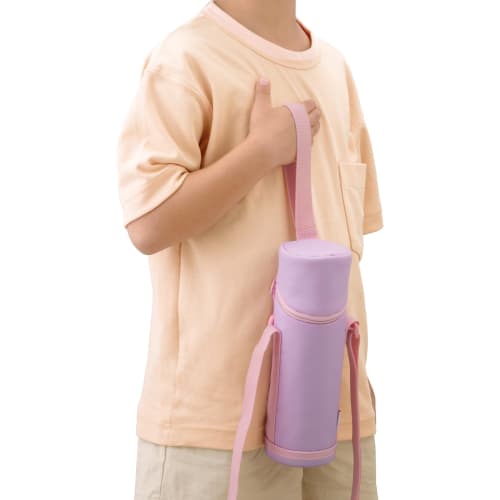 Thermos My Bottle Pouch with Strap for 450-600ml Pink Purple APG-502 PKP