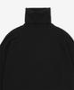 SAINT LAURENT Cashmere Cassandre Embroidered Logo High-Neck Knit - Black / 820746Yall21000