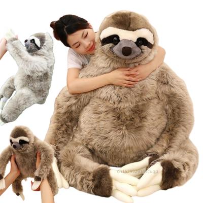 23-50cm Artificial High Quality Sloth Plush Toy Warm Hug Animal Long Arm Sloth Plush Toy Birthday Gift For Girlfriend And Boys
