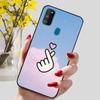 Funda para Samsung Galaxy M21 Funda Trasera de Silicona TPU Suave para Fundas de Teléfono Galaxy A21S M30S M31 M 21 M21S M31S Carcasas Negras Coques