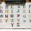 52pcs Vintage Letters Mini Box Stickers Scrapbooking Junk Journal Creative Stationery Decorative Sealing Stickers