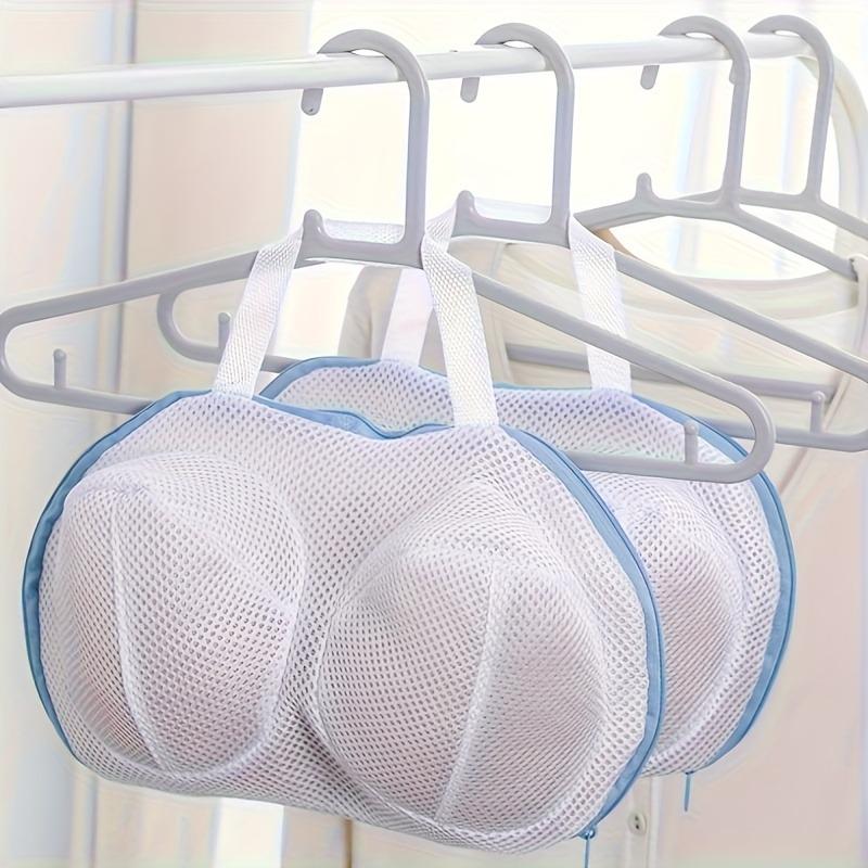 LIUSHADUOLA  Durable Mesh Laundry Bag/Durable Mesh Laundry Bag with Zipper Closure-Round Design,Ideal/Delicates/Underwear