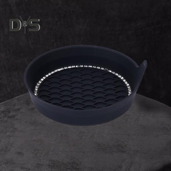 2Pcs Car Coasters Wear Resistant Universal Fit Scratch Prevention Heat-Insulated Non-Slip Cup Holder Mats Silicone Cup Holder Insert