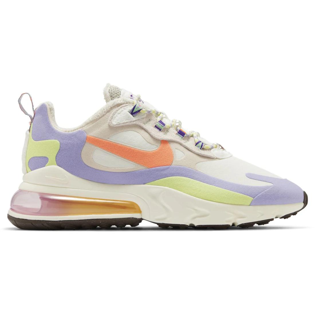 

Sneaker Nike Air Max 270 React Sail Orange Frost (Women s)(DV3276-101) 40.5
