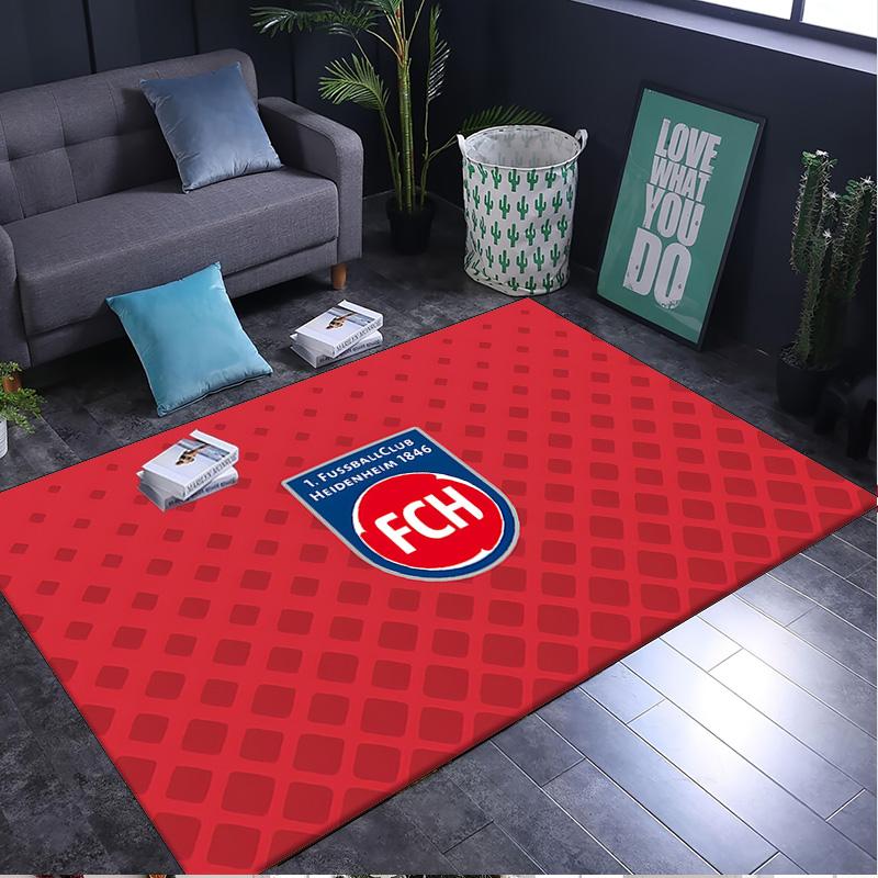 1 Stück Teppich Heidenheim Wappen Teppich, Stuhlmatte, Läufer für Büro Schlafzimmer Wohnzimmer Schlafzimmer, Fußmatten-Dekor Weihnachts-Fächer-Geschenke