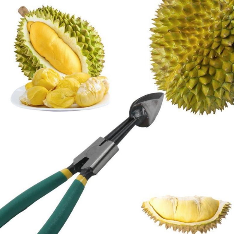 Alloy Durian Opener Shell Peeler With Comfort Ergonomic Handle Fruit Preparation Opening Tool Durian Sheller Clamp