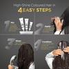 BBLUNT Salon Secret High Shine Conditioning Hair Colour Natural Black 130G Pack of 1 Long Lasting Vivid Colour