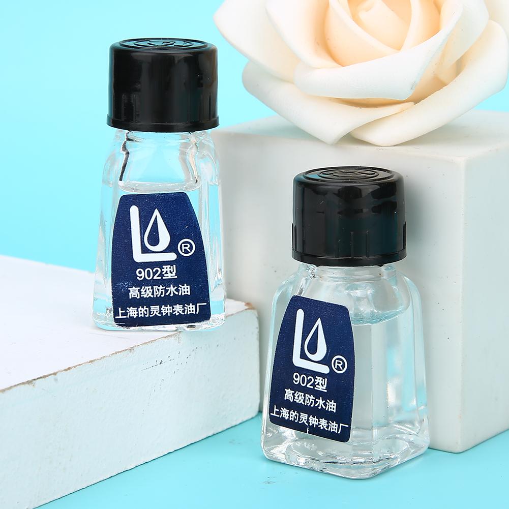 2Pcs Watch Oil Repair Wristwatch Clock Waterproof Oil Maintenance Accessory Tool