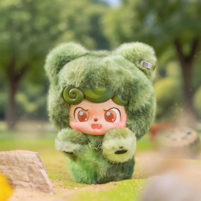 Genuine Q.Kid Outdoor Activities Series Blind Box Cute Figurine Doll Collect Desktop Ornament Trend Kids Girl Gift