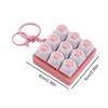 Keyboard Key Fidget Keychain Decompression DIY Keycaps Cat Paw Button Keycap Clicker Toy Relaxing Sensory Play