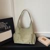 Women's Bag Large Capacity Tote Bag Solid Color Handbag Underarm Bag