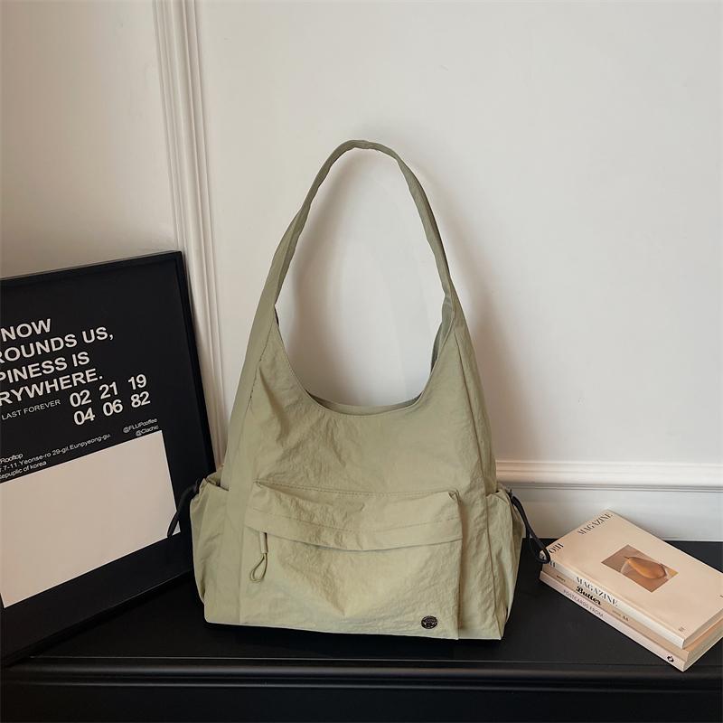 Women's Bag Large Capacity Tote Bag Solid Color Handbag Underarm Bag