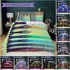 1PC Chakras Theme Bedding Quilt Set Quilt Cover Pillowcase Home Decoration Birthday Gift (1 * duvet cover + 2 * pillowcase, without core)A11