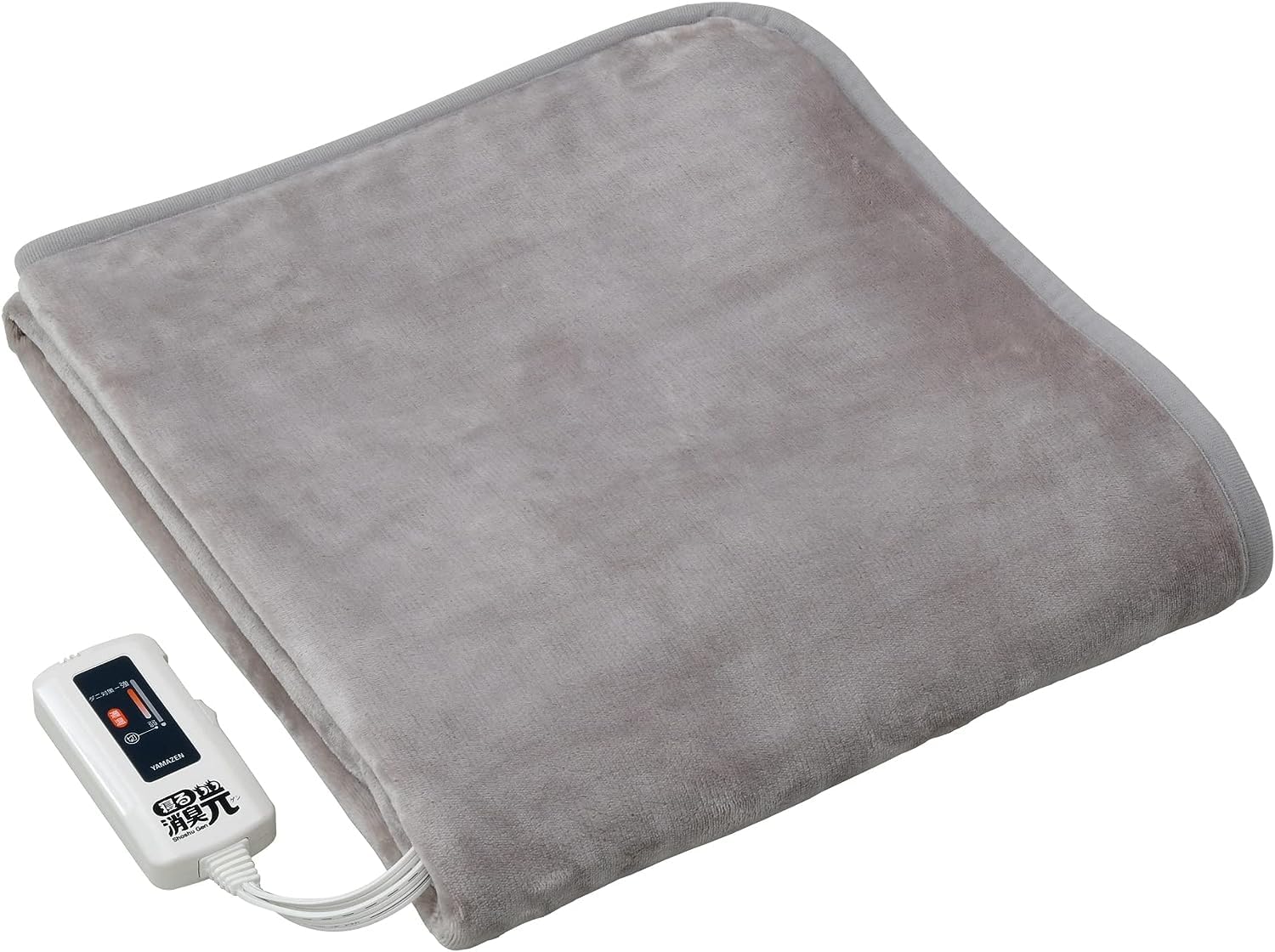 

Yamazen Electric Blanket, Shodogen, 140 x 80 cm, Single, Washable, Antibacterial, Deodorizing, Flannel, Anti-mite, Greige, YKSG-F33(GG)