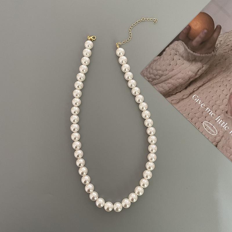 French Retro Pearl Necklace - Elegant, Versatile, High-End Fashion for Women