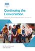 The Continuing the Conversation : Talking with Young People and Adults 12yrs and Up Book