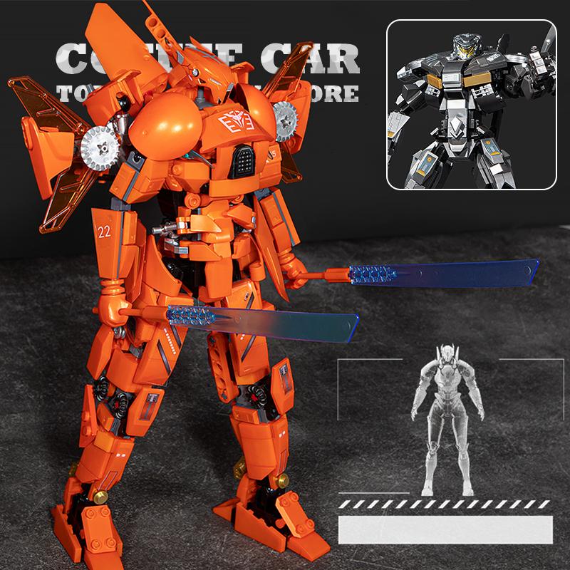 Mattoncini Robot Meccanico Modello Giunti Articolati Guerriero Mecha Pesante MOC Mattoncini Giocattoli per Bambini Film Pronto alla Battaglia Armatura Regali per Bambini