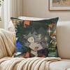 AAak Cushion Cover Linen Pillowcase Soft  for Sofa Bed Home Room Decor