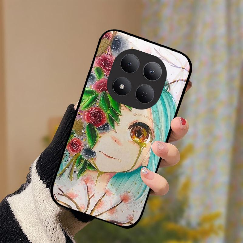 For Xiaomi POCO M8 Pro 5G Case M8Pro Tempered Glass Phone Cover For Redmi Note 15 Pro Plus Note15 Pro+ 5G Funda Camera Protector