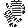 Yellow and Black Striped Pajamas Set for Toddler Boys Girls Halloween Bee Pjs for Kids Pyjamas Infanf Party Gift Sleepwear