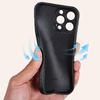 Luxury Solid Color Leather Bumper Soft Phone Case For iPhone 16 Pro Max 14 11 12 13 15 Pro Max Camera Lens Protection Back Cover