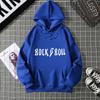 Letter Print Women Sweatshirt Soft Casual Loose Vintage Female Hoodies Winter Warm Fleece Student Tops