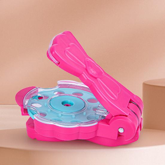 Hair Gem Applicator Machine DIY Princess Hair Styling Tool with Sparkling Gems Pretend Play