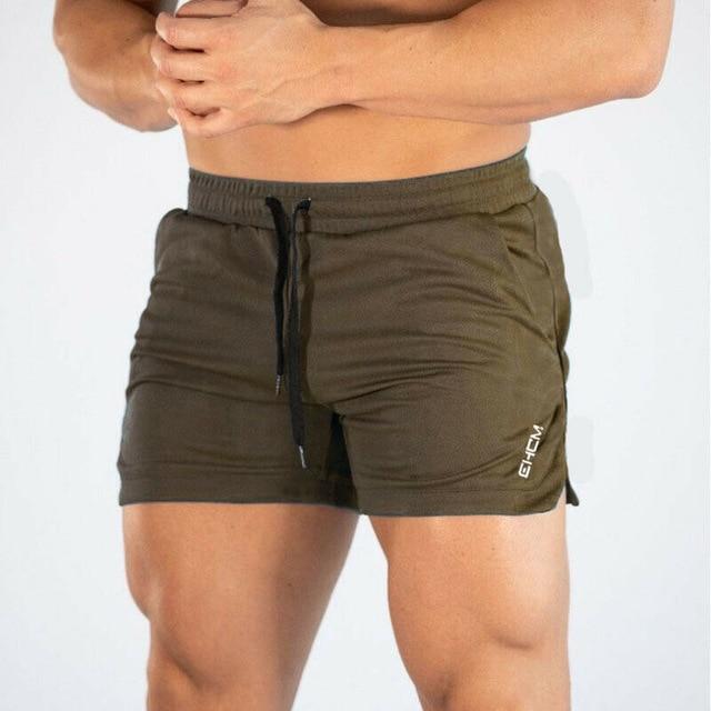 Herren Laufshorts Trainingsshorts Workout Bodybuilding Fitnessstudio Sport Herren Freizeitkleidung Männlich Fitness Joggen Trainingsshorts