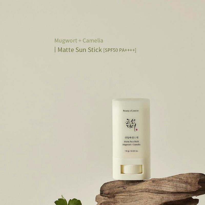 BEAUTY OF JOSEON Matte Sun Stick Mugwort + Camellia 18g