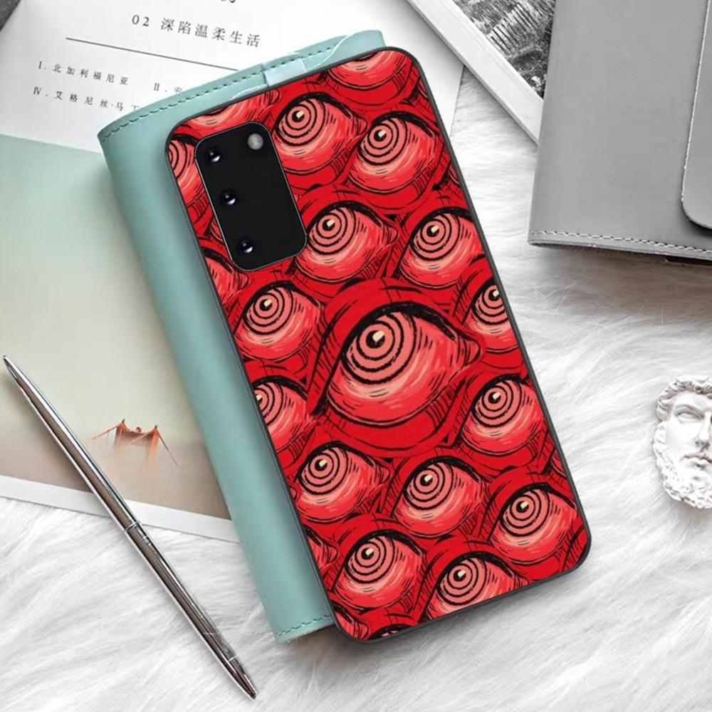 Spooky Scary Red Eye Pattern Phone Case For Samsung S 9 10 20 21 22 23 30 23 24 Plus Lite Ultra FE S10lite Fundas