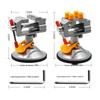 360° Rotatable Suction Cup Mini Bench Vise for Walnut Clamping