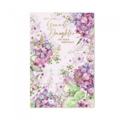Simon Elvin With Love Grand Daughter Birthday Greetings Card (Pack of 6)