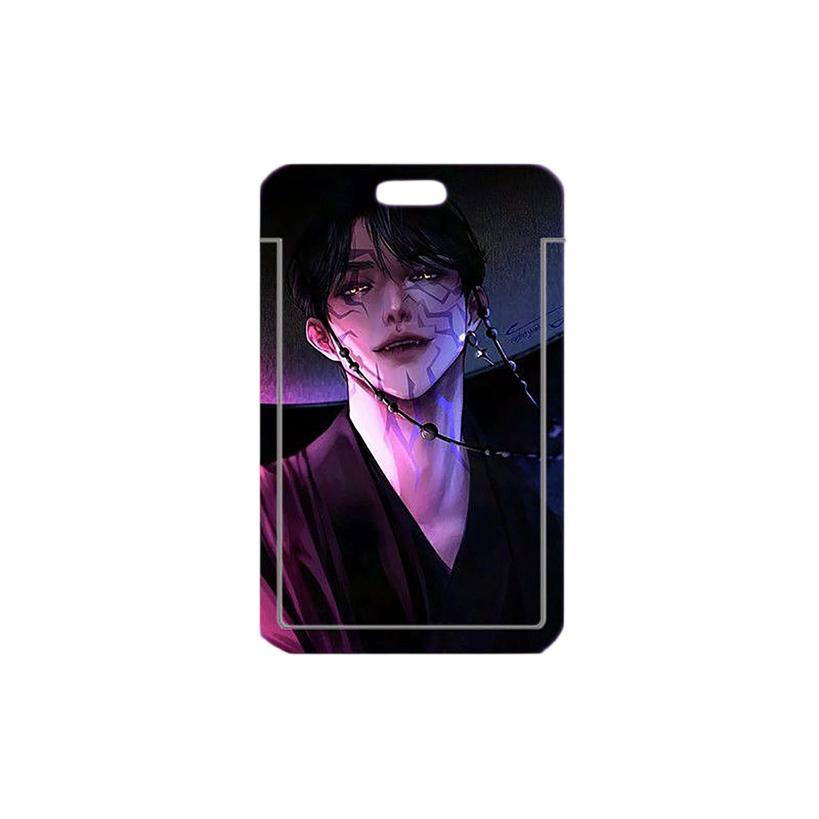 

Student Slide Card Holder For School Meal Card, Bus Card, ID Badge, Access Card Protector, Card Cover One Size