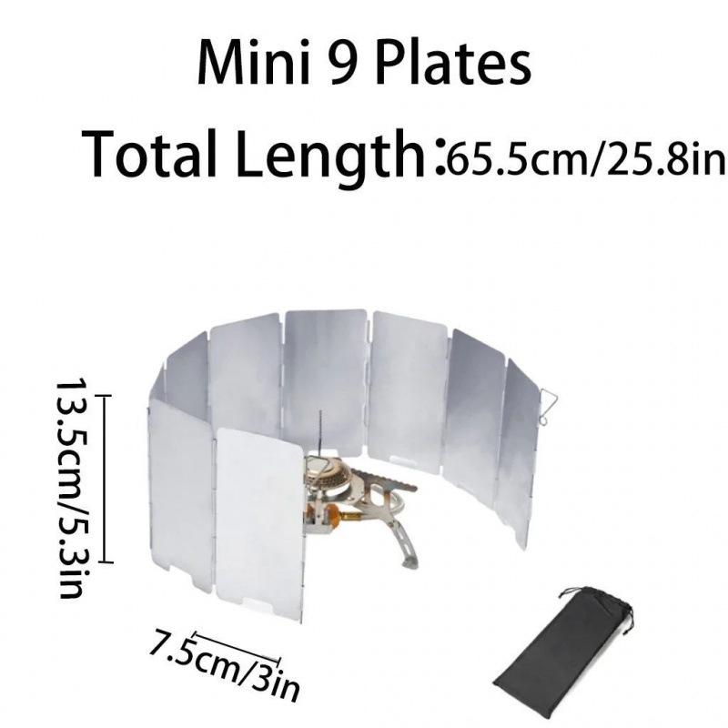 

Складной походный экран для плиты | Легкий уличный теплозащитный экран для пикников