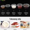Handun Disposable Two-Grid Sauce Container