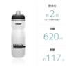 CAMELBAK Podium Chill Custom Bottle, 620ml, Black/Black